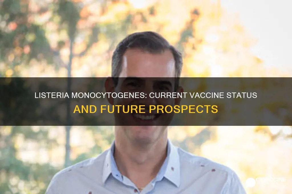 does listeria monocytogenes have a vaccine