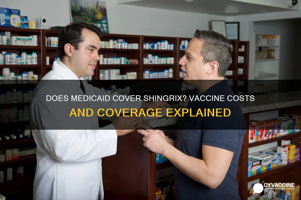 does medicaid pay for shingrix vaccine