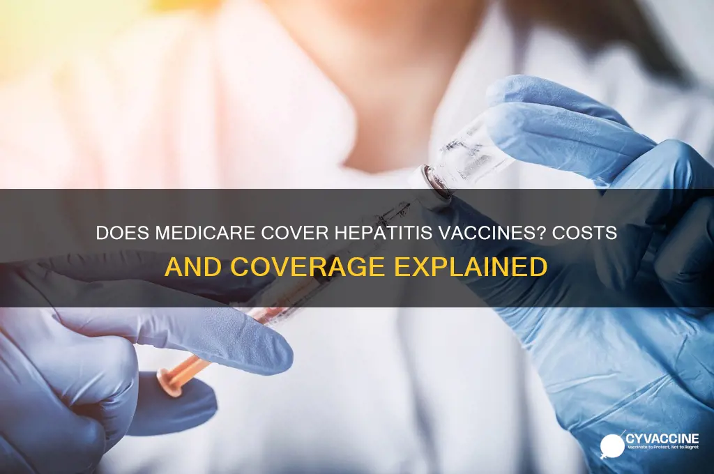 does medicare pay for hepatitis vaccine