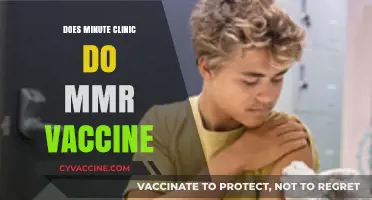 Minute Clinic MMR Vaccine: Availability, Cost, and What to Expect