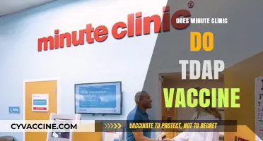 Minute Clinic Tdap Vaccine: Availability, Cost, and What to Expect
