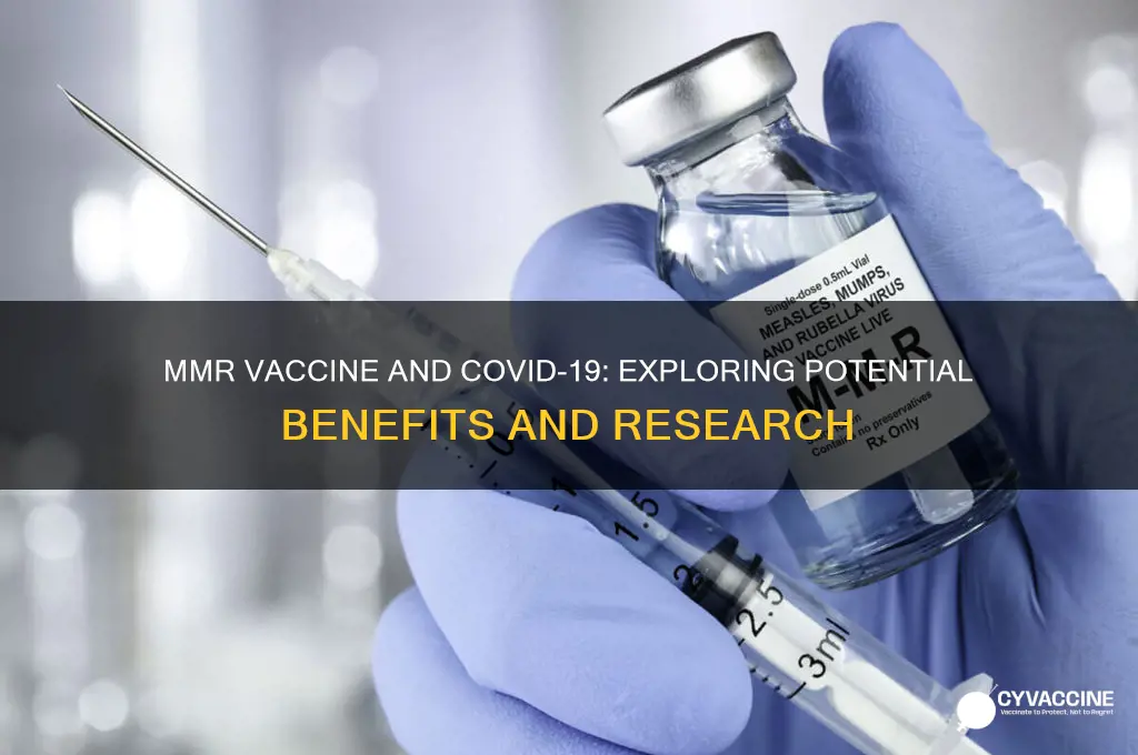 does mmr vaccine help with coronavirus