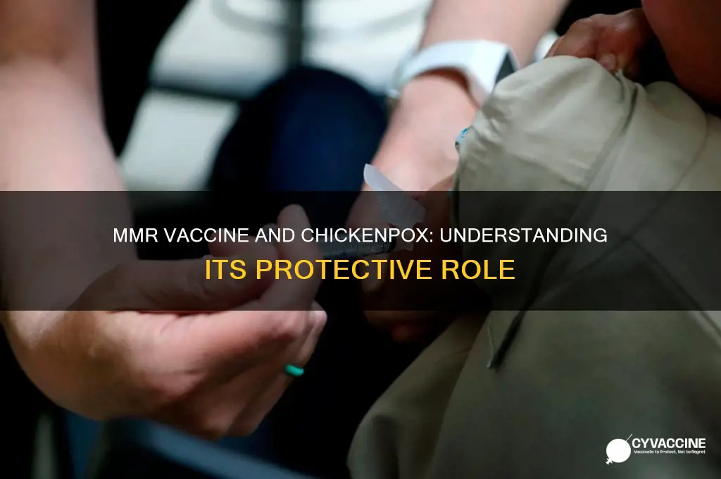 does mmr vaccine protect against chickenpox