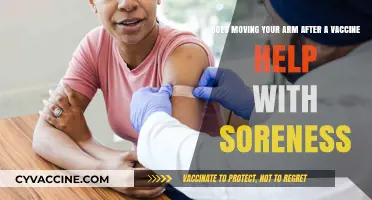 Arm Movement After Vaccination: Reducing Soreness
