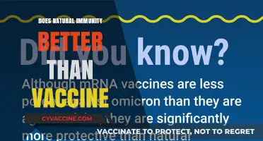Natural Immunity vs. Vaccines: Which Offers Superior Protection?