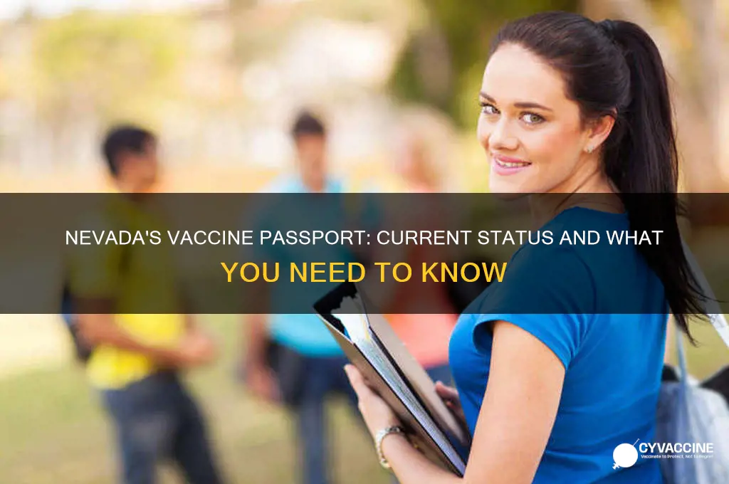 does nevada have a vaccine passport