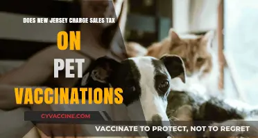 Pet Vaccinations Sales Tax: New Jersey's Policy Explained