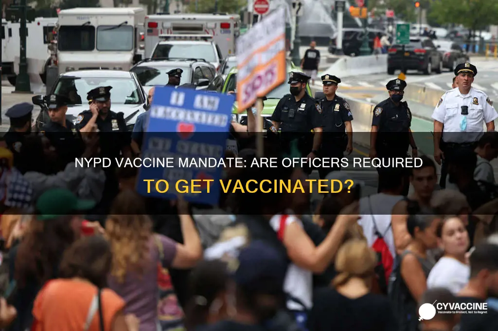 does nypd have to be vaccinated