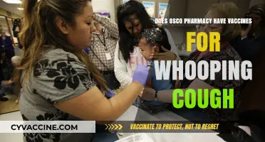 Osco Pharmacy: Whooping Cough Vaccines Available?