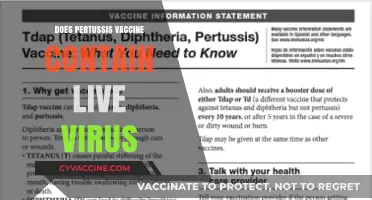 Does the Pertussis Vaccine Contain Live Virus? Facts Explained