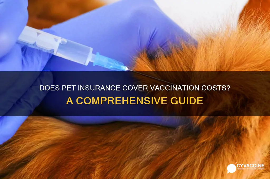 does pet insurance pay for vaccinations