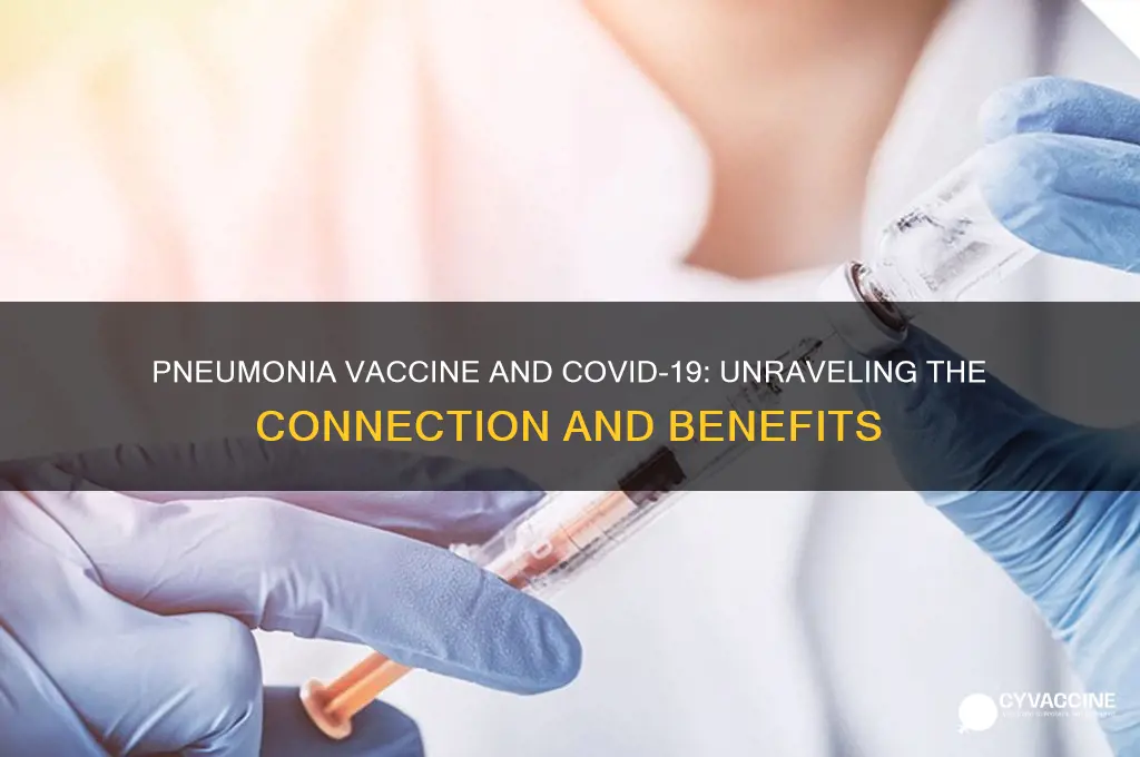 does pnemonia vaccine help with coronavirus