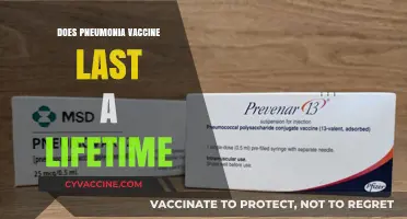 Pneumonia Vaccine Longevity: Does Protection Last a Lifetime?