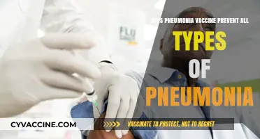 Pneumonia Vaccine: All Types Covered?