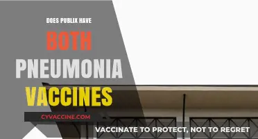 Publix Pharmacy: Offering Both Pneumonia Vaccines for Customer Health
