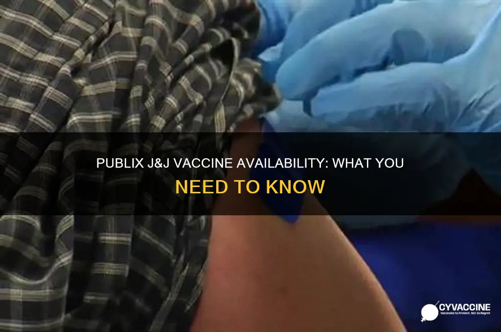 does publix have j&j vaccine