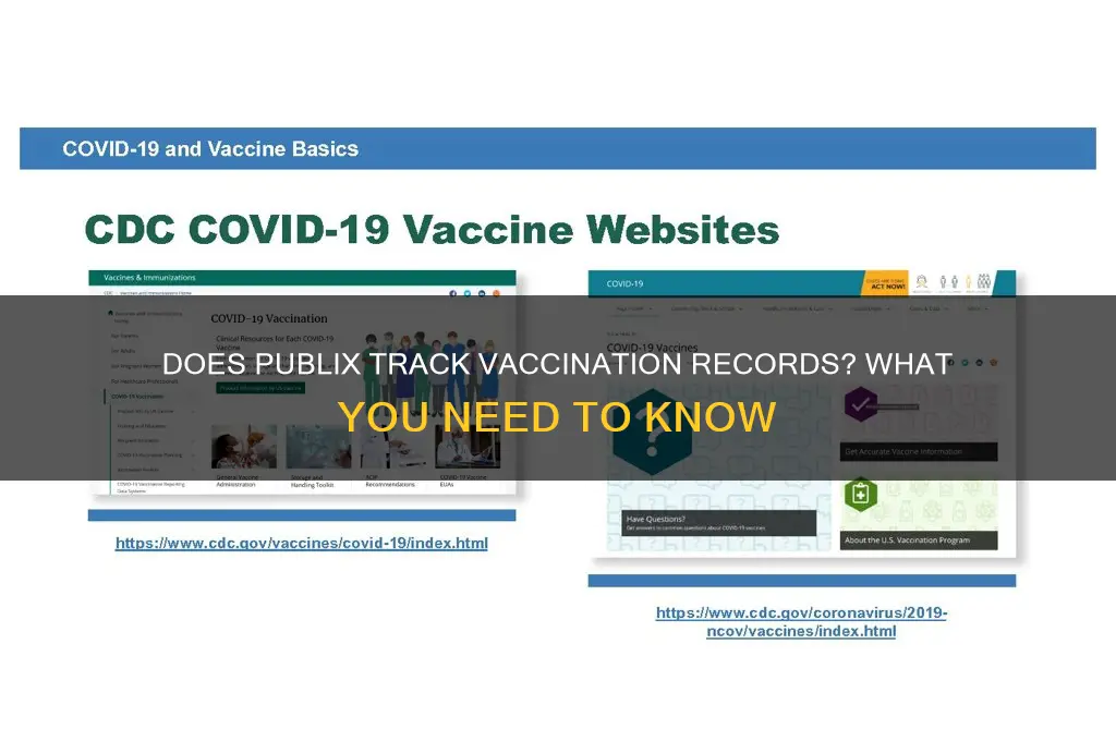 does publix keep record of vaccinations