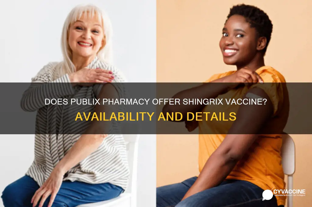 does publix pharmacy carry shingrix vaccine