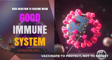 Vaccine Reactions: Immune System's Healthy Response?