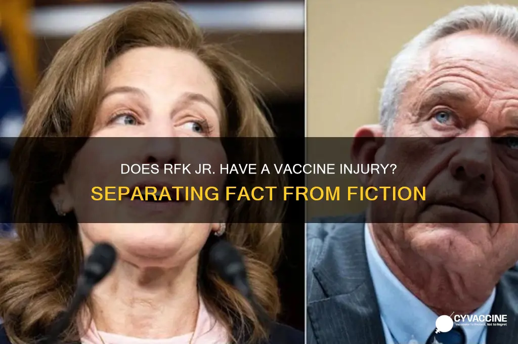 does rfk have a vaccine injury