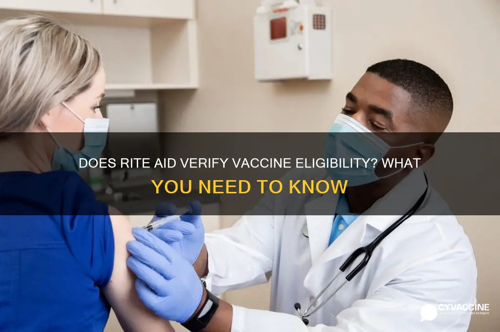 does rite aid check vaccine eligibility