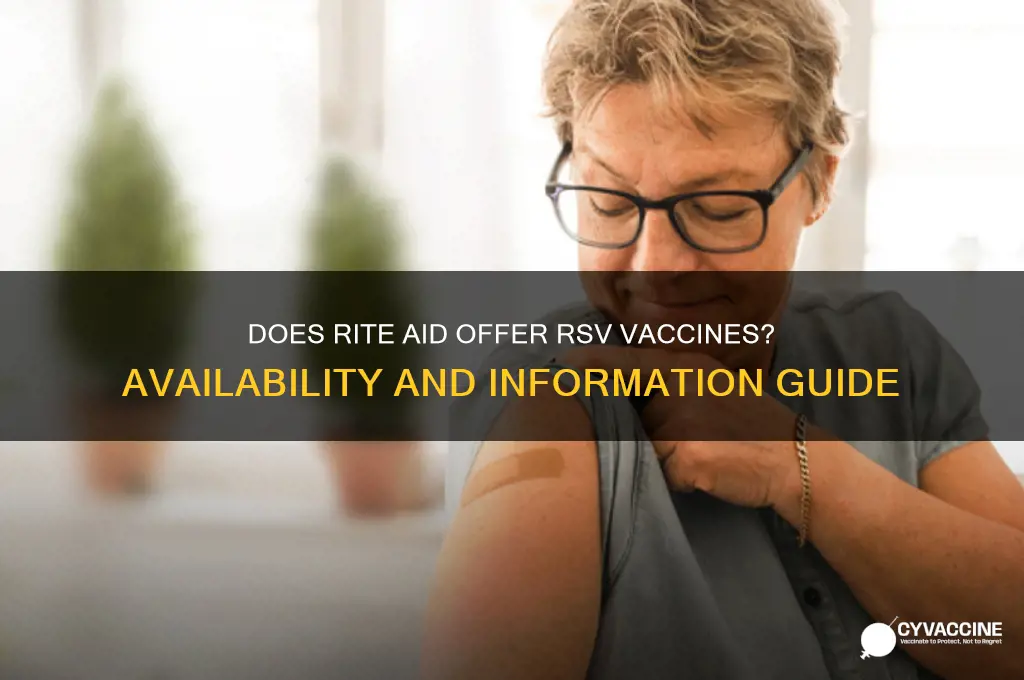 does rite aid have rsv vaccine