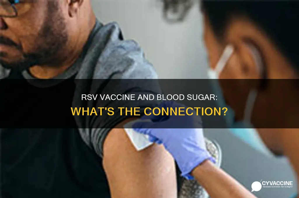 does rsv vaccine raise blood sugar