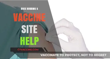Rubbing Vaccine Site: Does It Help or Hurt Recovery?