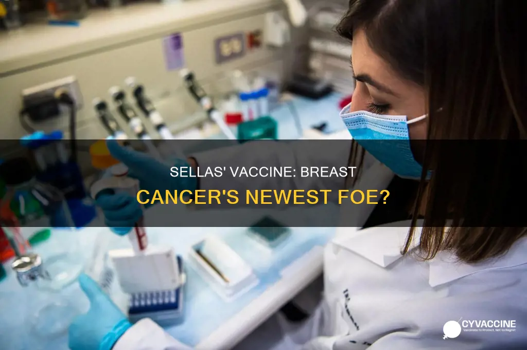 does sellas have the vaccine to breast cancer