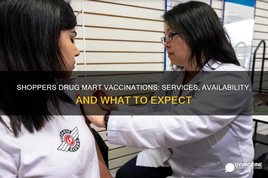 does shoppers drug mart do vaccinations