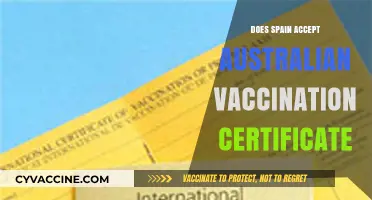 Spain's Entry Rules: Australian Vaccination Certificate Acceptance Explained
