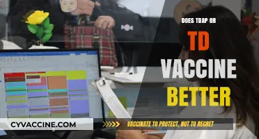 Tdap vs. TD Vaccine: Which Offers Better Protection and Why?