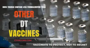 Formaldehyde in DT Vaccines: Tenivac's Unique Formula