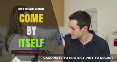 Tetanus Vaccine: Is It Administered Alone or Combined with Others?