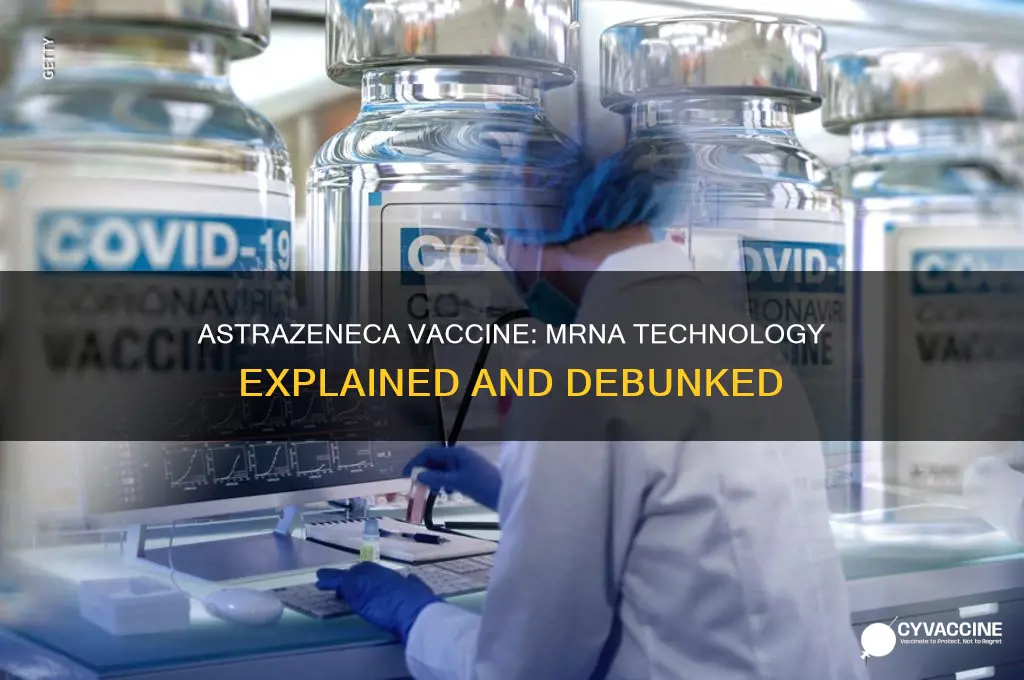 does the astrazeneca vaccine contain mrna