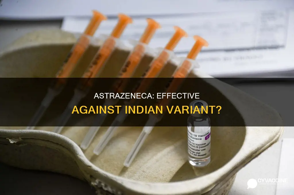 does the astrazeneca vaccine protect against the indian variant