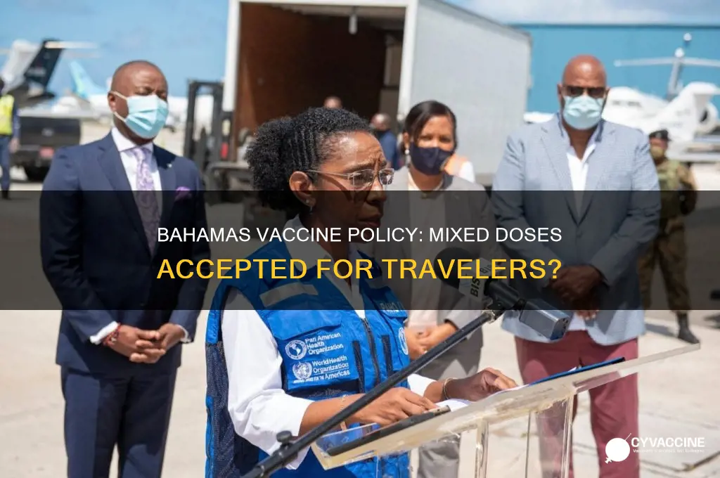 does the bahamas accept mixed vaccines