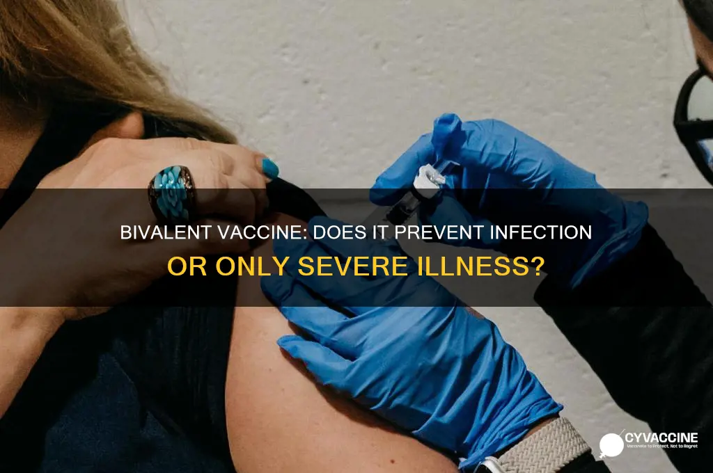 does the bivalent vaccine prevent infection