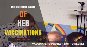 CDC Records: Heb Vaccination Data