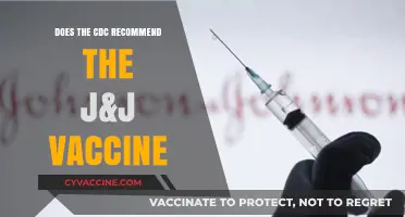 CDC's Recommendation for the J&J Vaccine