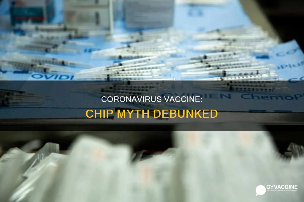 does the corona virus vaccine have a chip