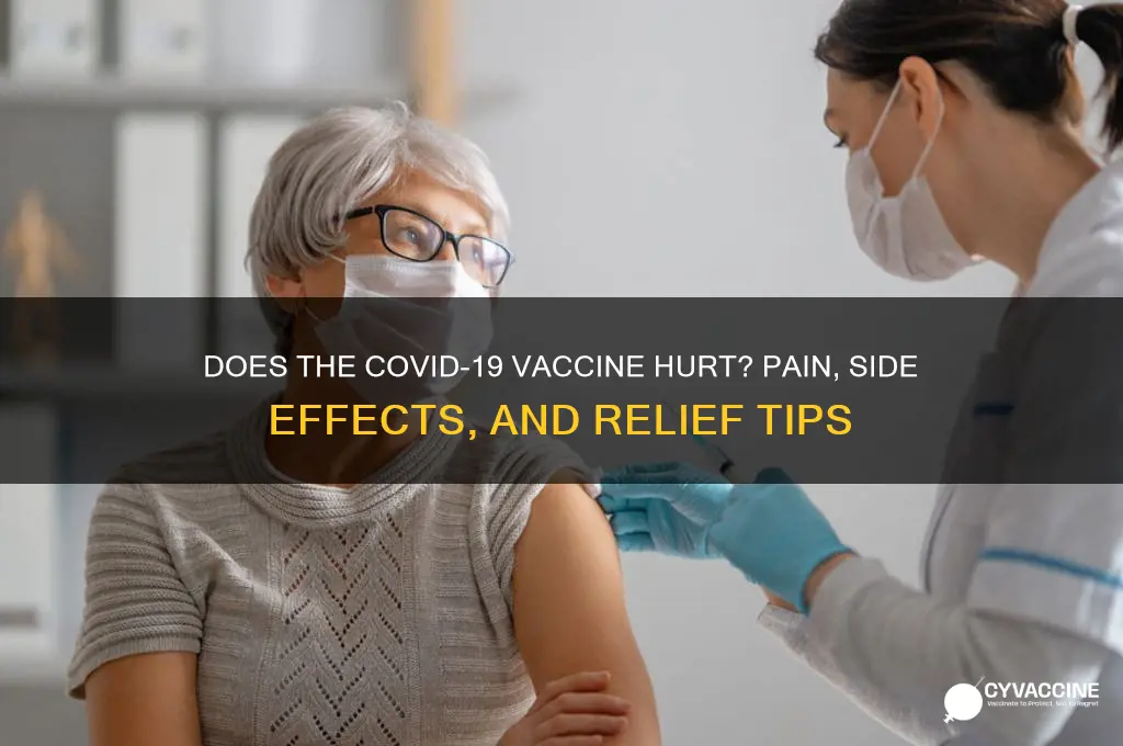 does the corona virus vaccine hurt
