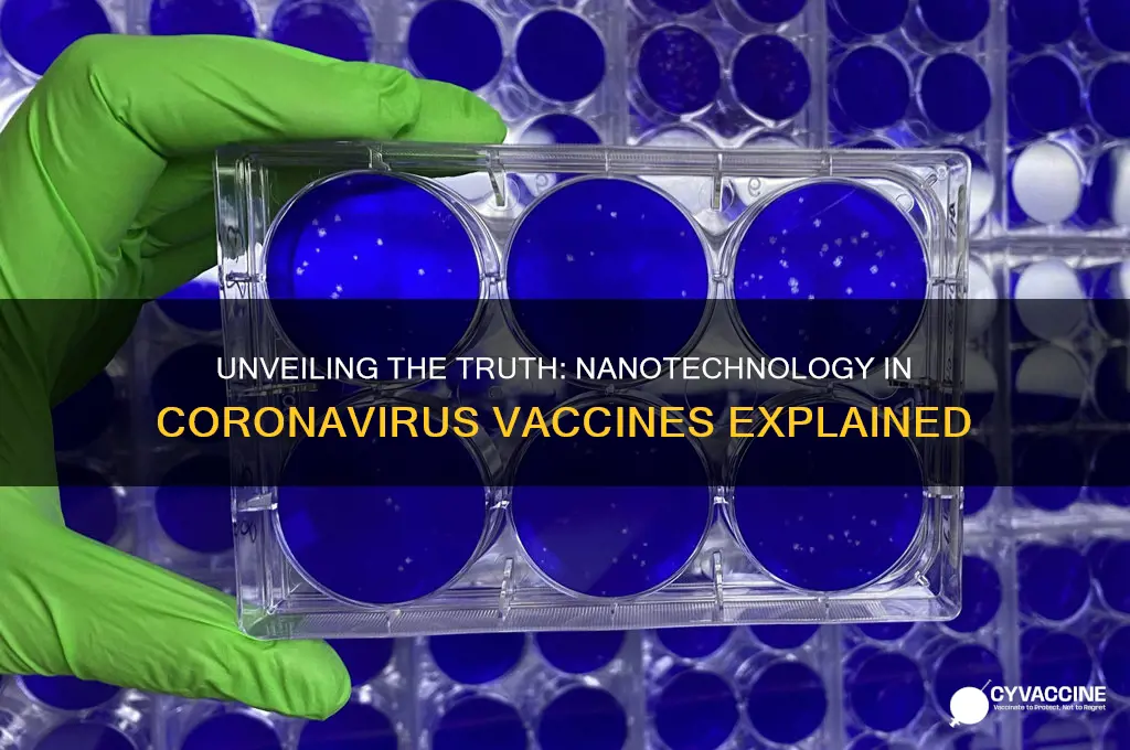 does the coronavirus vaccine contain nanotechnology