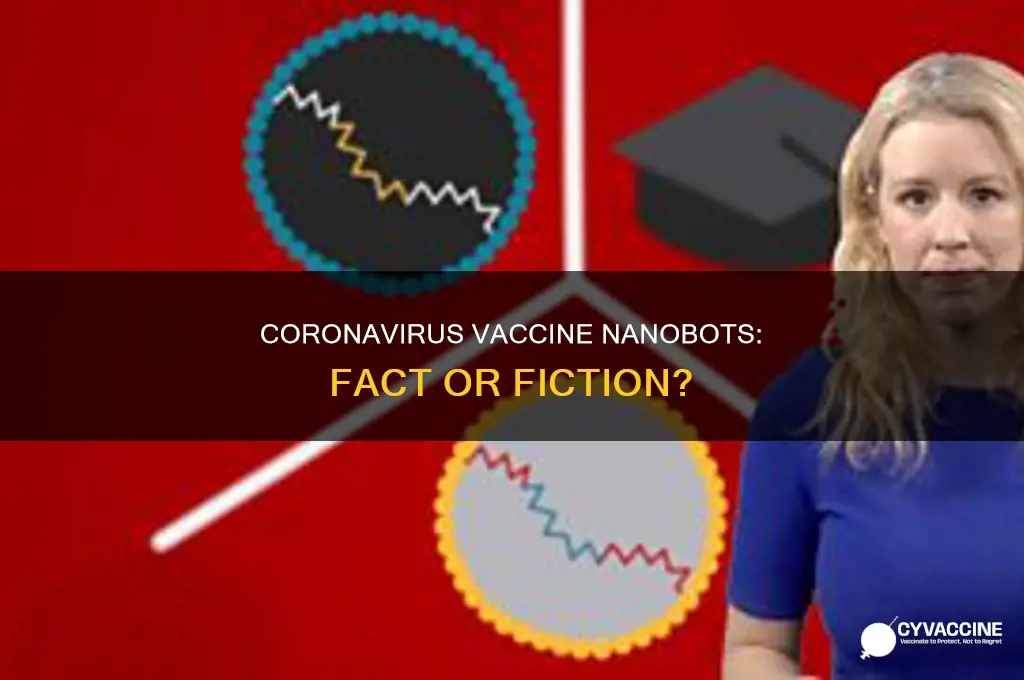 does the coronavirus vaccine have nanobots in it