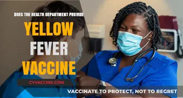 Health Department's Yellow Fever Vaccine: Availability and Access
