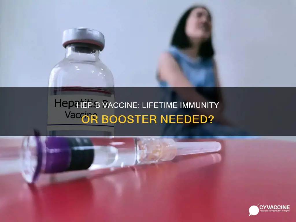 does the hep b vaccine last for life