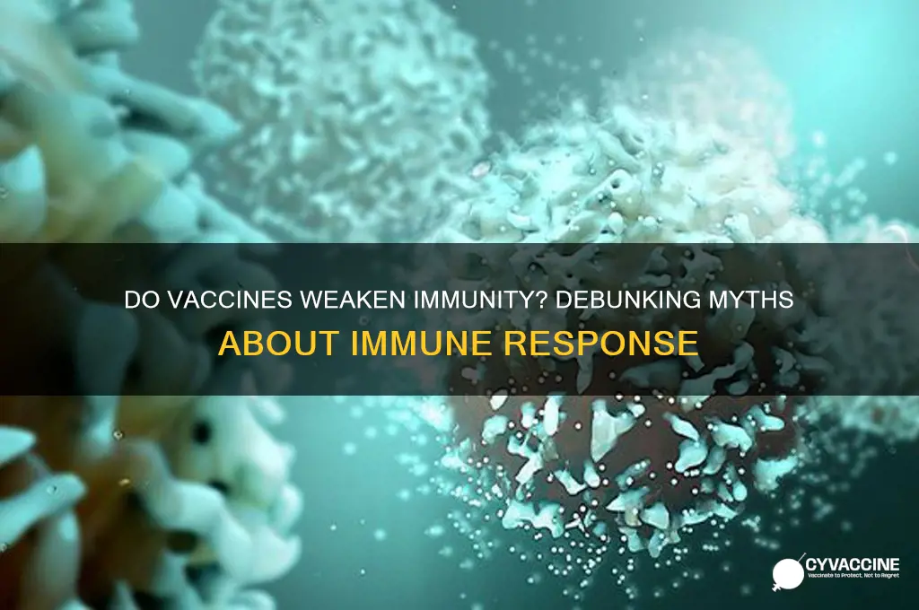 does the immune system fight vaccines