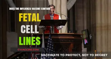 Influenza Vaccine: Fetal Cell Line Inclusion