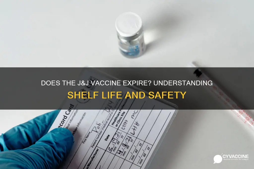 does the j&j vaccine expire
