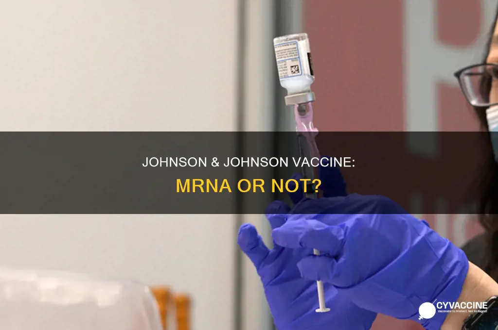 does the j and j vaccine have mrna